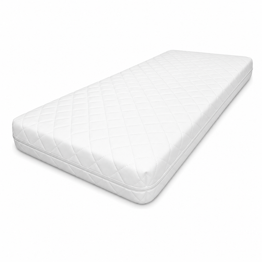 Baby Cot Bed Mattress | Waterproof, Hypoallergenic & Breathable Foam Mattress | Extra Thick Double-Sided with Removable Washable Cover | Made in UK