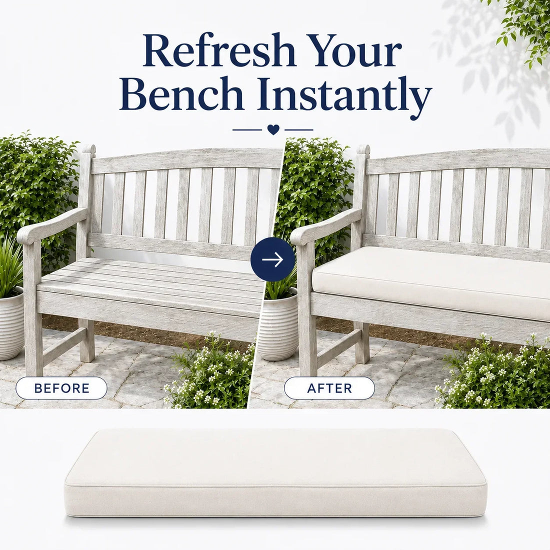 Garden Bench Cushions: How to Choose the Right One for UK Weather