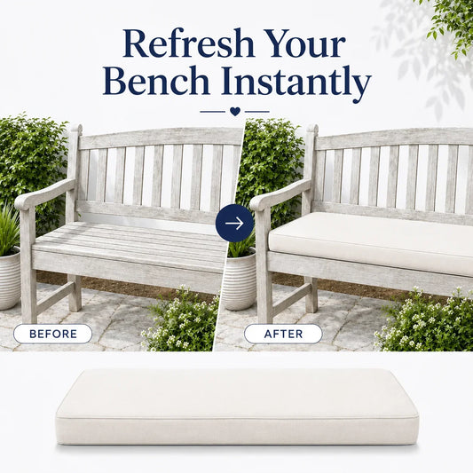 Garden Bench Cushions: How to Choose the Right One for UK Weather
