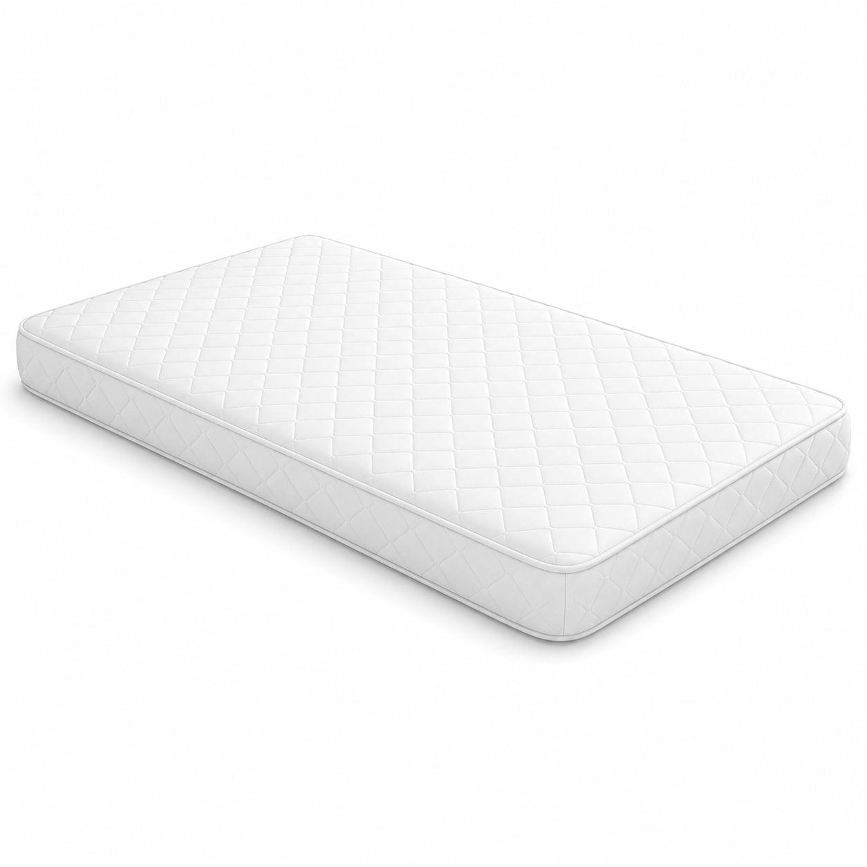RAINBOW 130 x 70 Cot Bed Mattress | Breathable Foam Baby Mattress with Waterproof Quilted Washable Cover | Made in UK